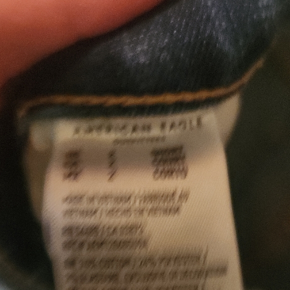 American Eagle Outfitters Flare Jeans in Classic Blue - Picture 3 of 4